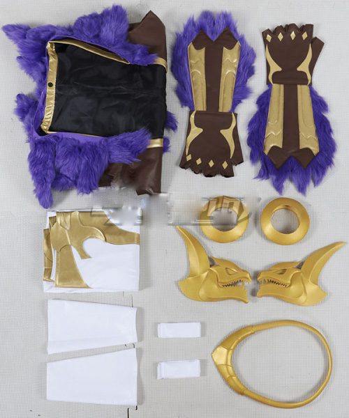 League of Lengends LOL The Boss Sett Cosplay Costume (2)