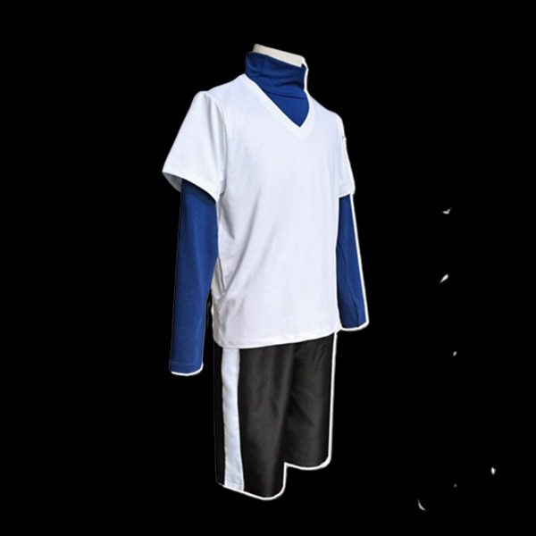 Hunter x Hunter Killua Zoldyck Cosplay Costume Halloween Christmas Party Cosplay Suit Shirt Short White