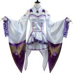 Re: Zero Life in a Different World from Zero Emilia Satella Cosplay Costume