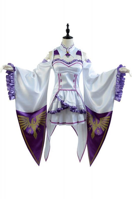 Re: Zero Life in a Different World from Zero Emilia Satella Cosplay Costume