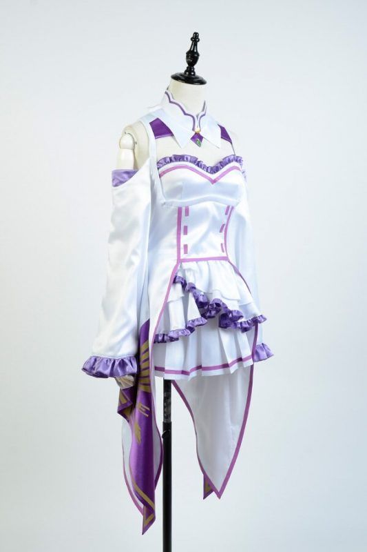 Re: Zero Life in a Different World from Zero Emilia Satella Cosplay Costume