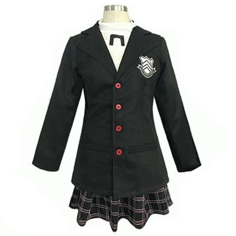 Game Persona 5 Akira Kurusu Cosplay Dress P5 Ren Amamiya Uniform for Women