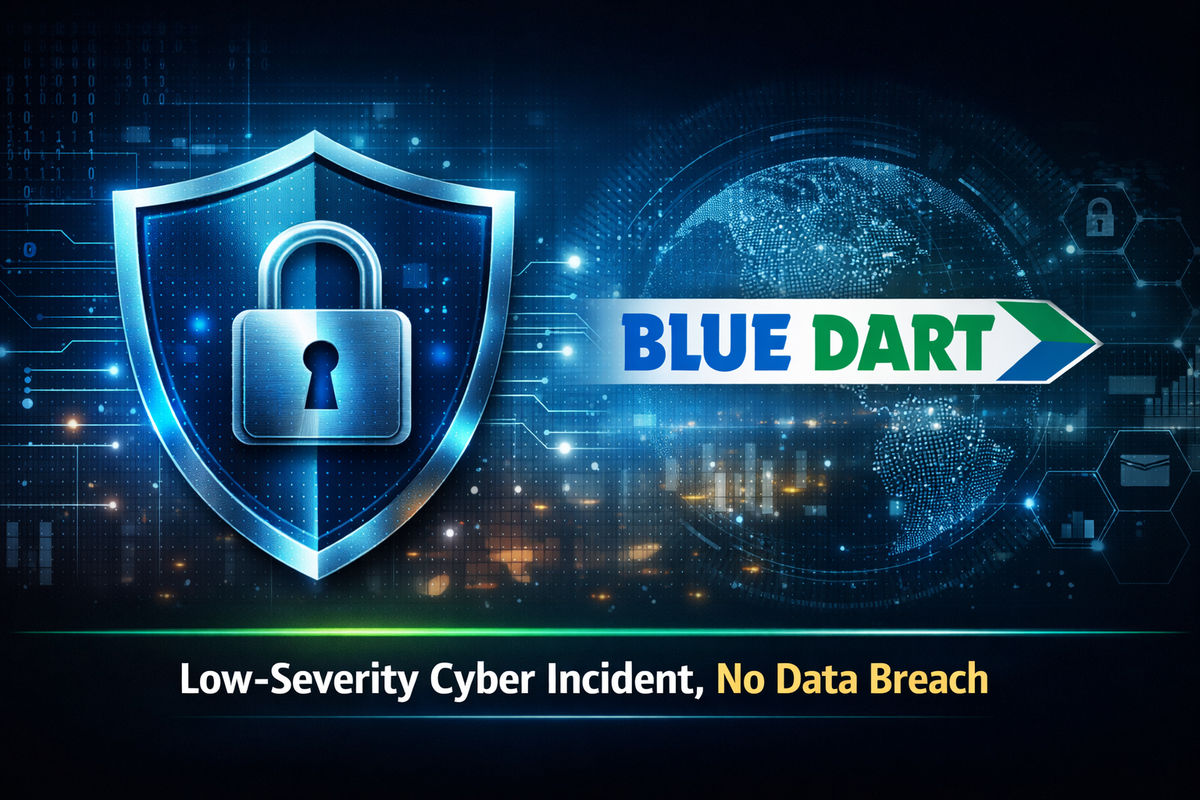 Blue Dart Reports Low-Severity Cyber Incident, No Data Breach
