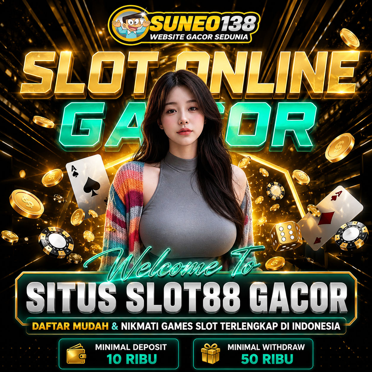 SUNEO138: Link Situs Slot Online Terbaru Gampang Menang Hari Ini