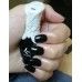 gel nail polish Kaga 054 Black Magic