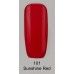 gel nail polish Kaga 101 Sunshine Red