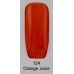gel nail polish Kaga 124 Orange Juice