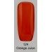 gel nail polish Kaga 124 Orange Juice