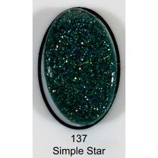 gel nails Love Easy 137 Simple Star