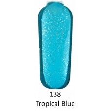 gel polish QLZ 138 Tropical Blue