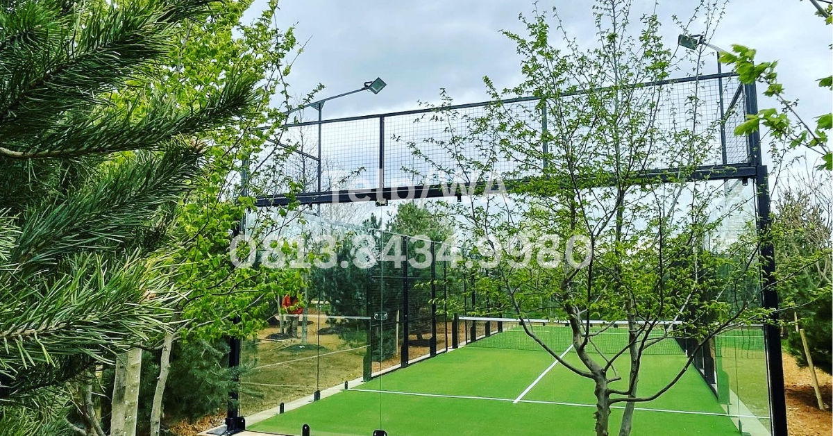 Pabrik Lapangan Padel Custom dengan Desain Eksklusif