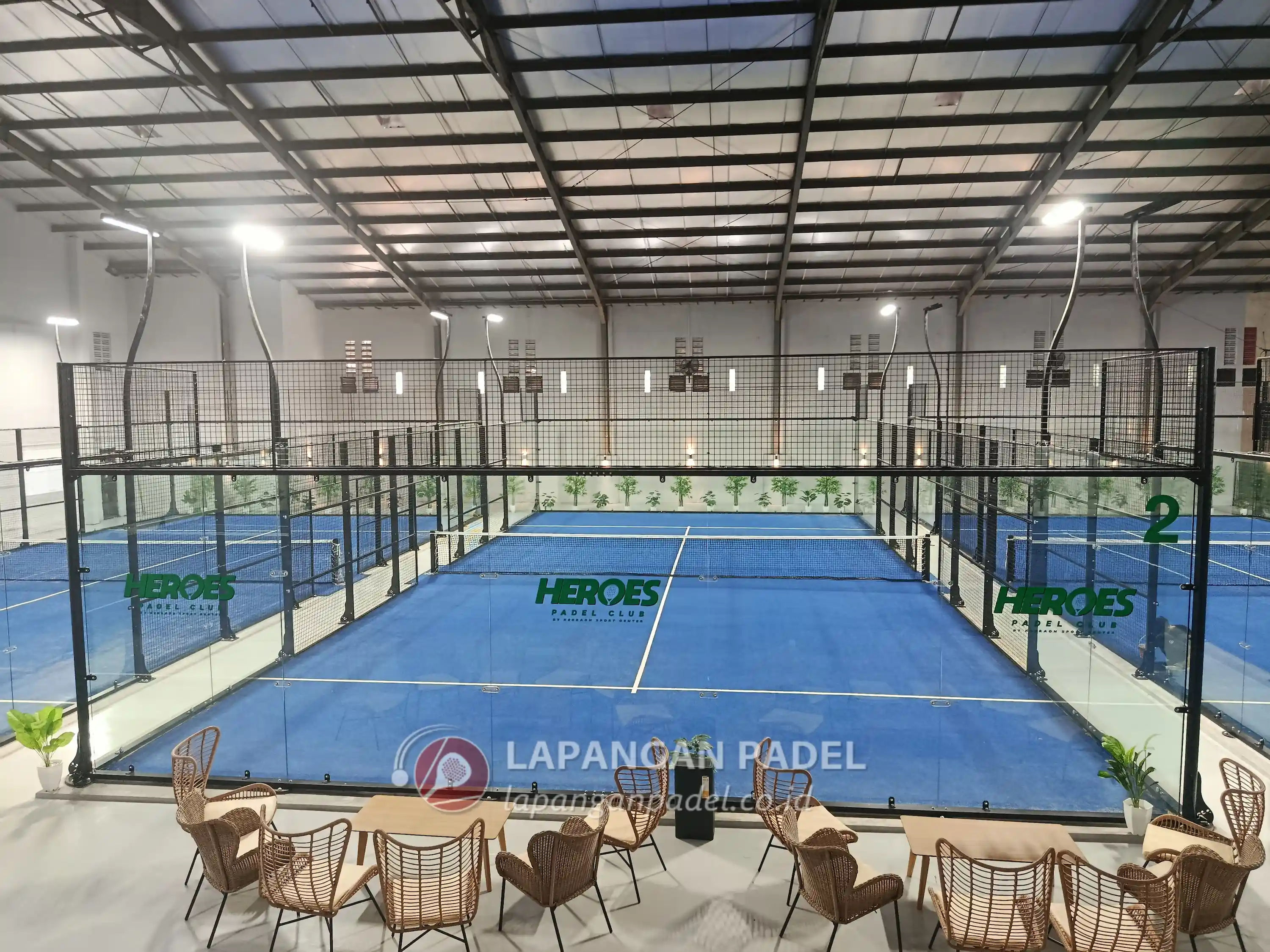 Lapangan Padel Surabaya Kebraon