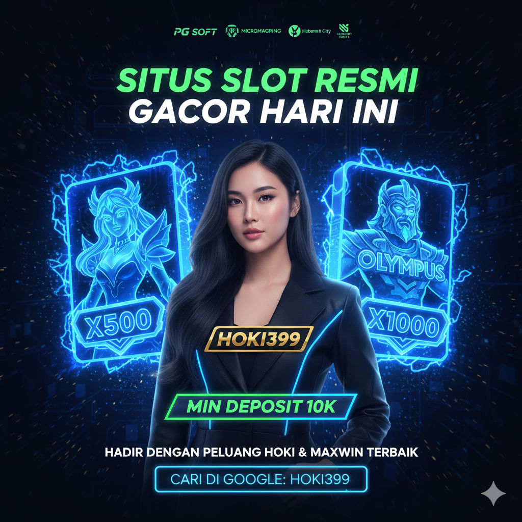 HOKI399 – Situs Slot Resmi Gacor Hari Ini dengan Peluang Hoki & Maxwin Terbaik image 1