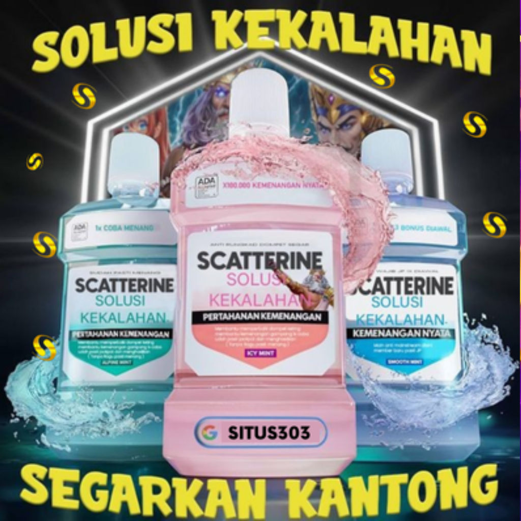 SITUS303: Situs Slot Online Banjir Scatter Jepe Paus Modal DEPO 10K Cacing Jadi Naga image 1