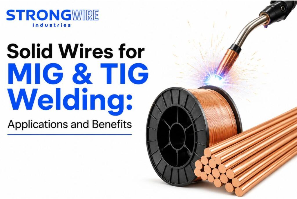 Solid Wires for MIG and TIG Welding Applications and Benefits