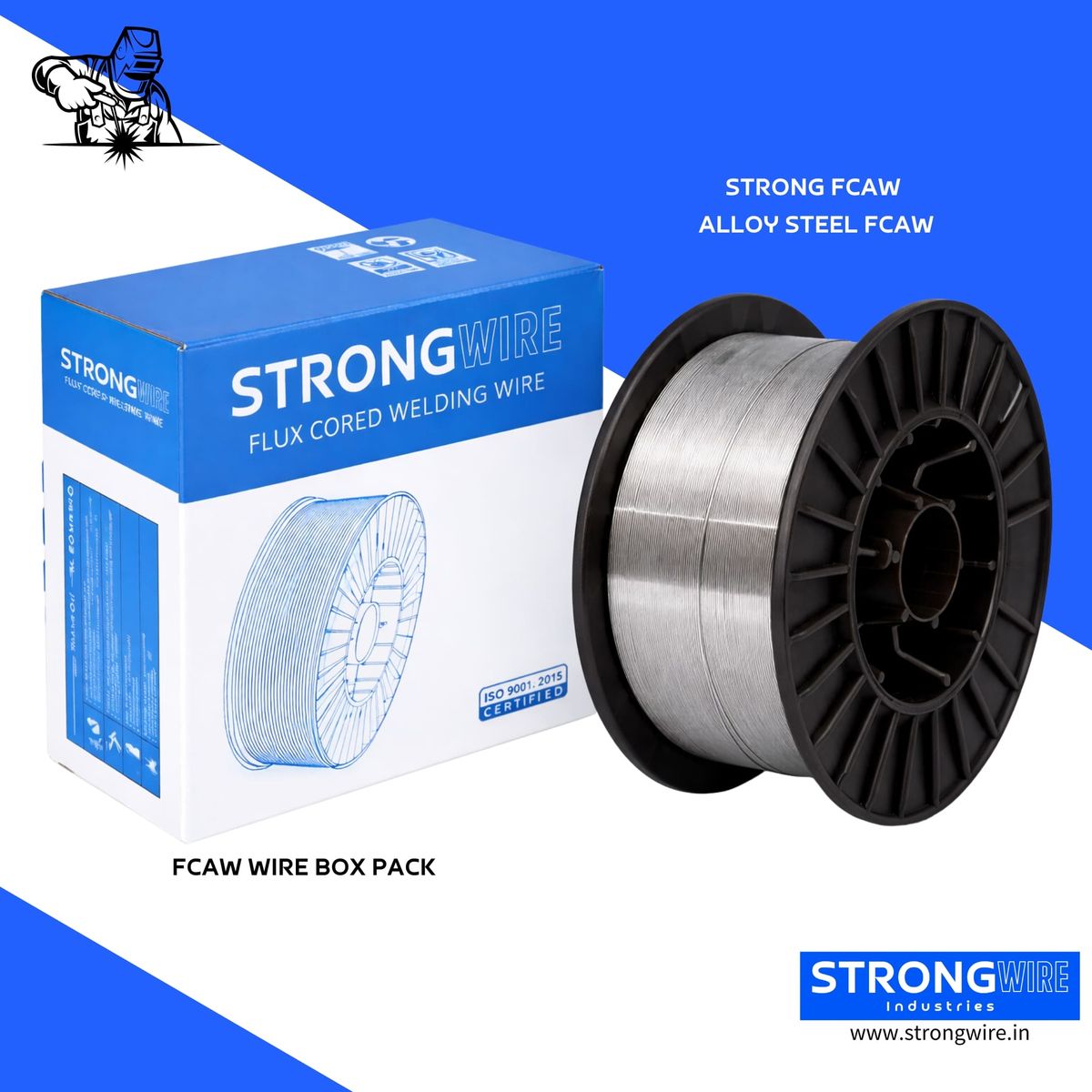 COVER IMAGE - FCAW wire spool