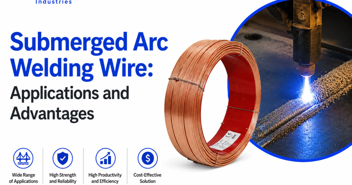 Submerged Arc Welding Wire: Applications and Advantages