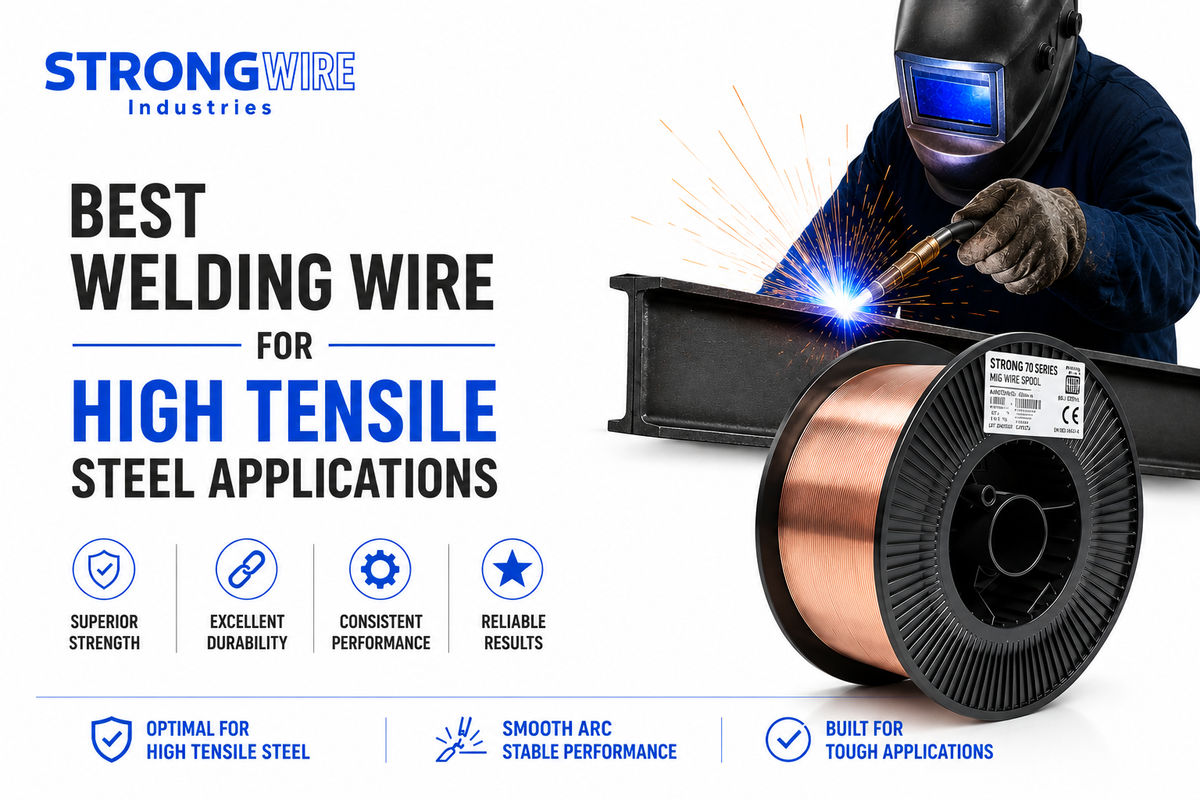 Comparison of Solid Wires For MIG & TIG and flux-cored welding wire used in industrial fabrication, manufacturing, and heavy engineering applications