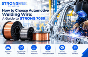 Automotive welding wire selection with STRONG 70S6