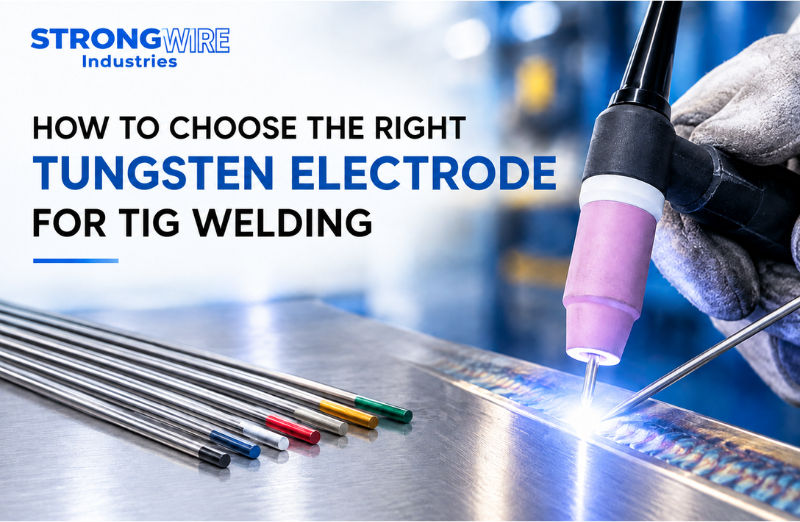 Tungsten electrode selection for TIG welding