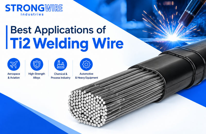 Best Applications of Ti2 Welding Wire for Industrial Welding | Strongwire Industries