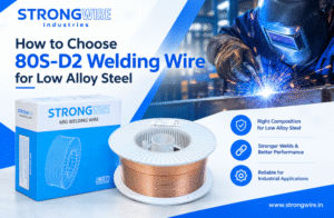 80S-D2 welding wire used for low alloy steel welding