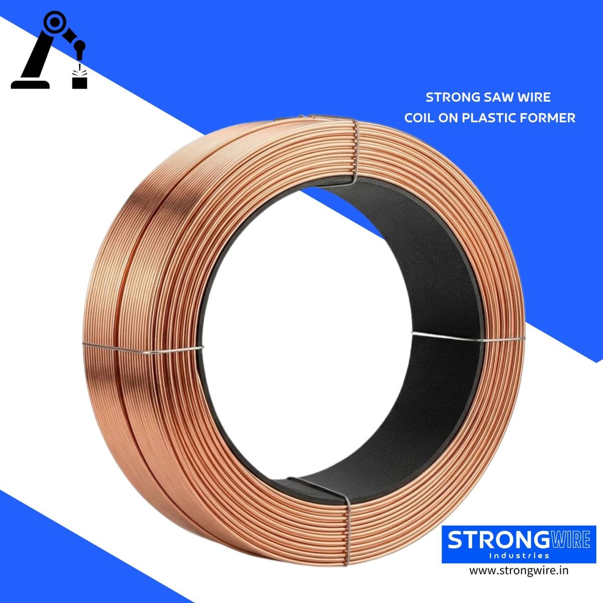 SAW wire spool PLASTIC FORMER