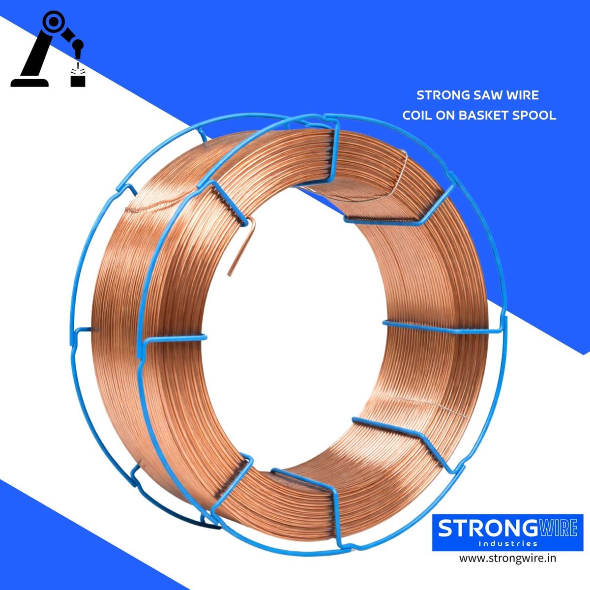 SAW wire BASKET SPOOL