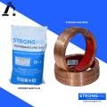 SAW wire spool + flux