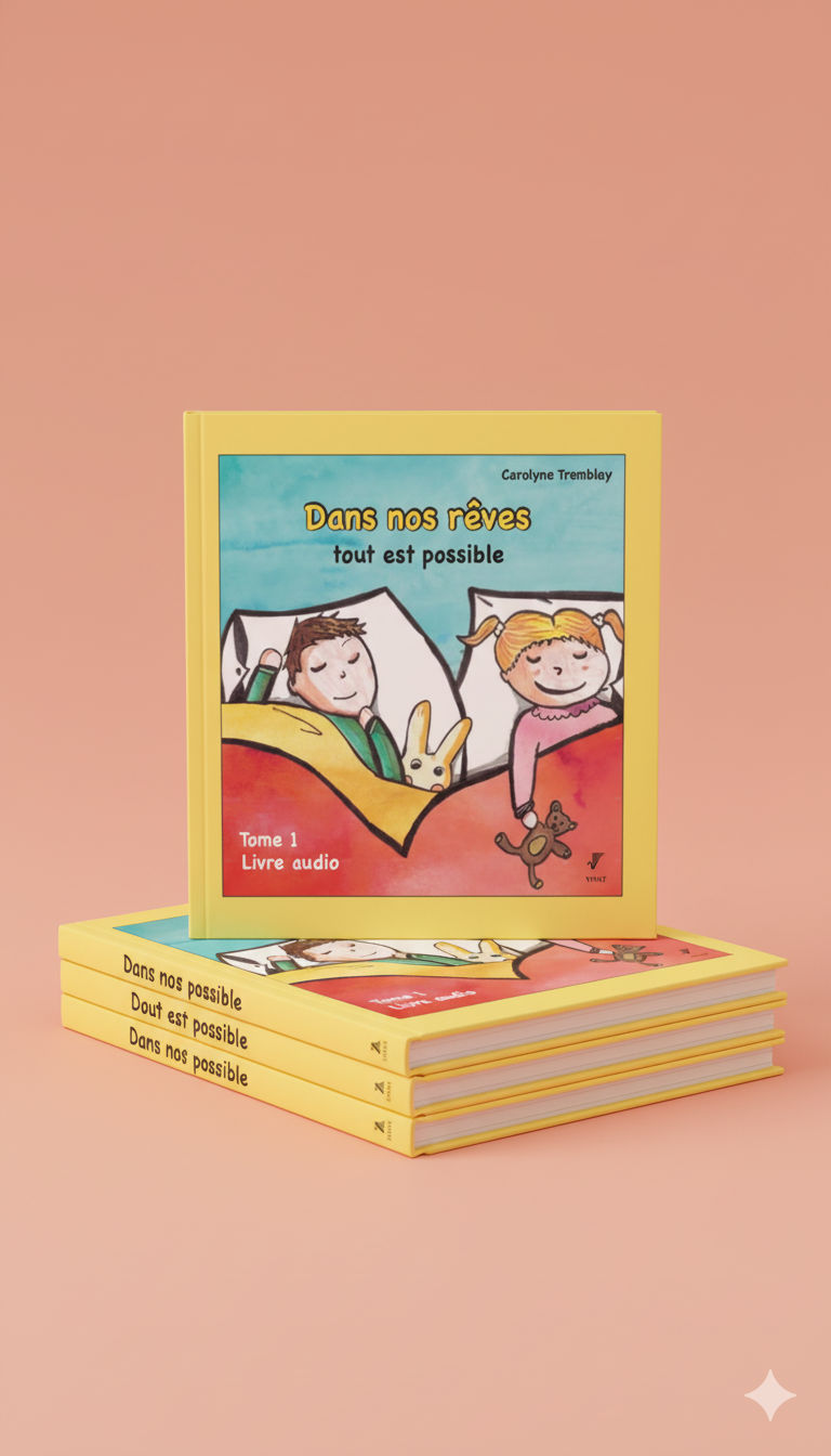Dans nos rêves, tout est possible Tome 1 - Couverture du livre