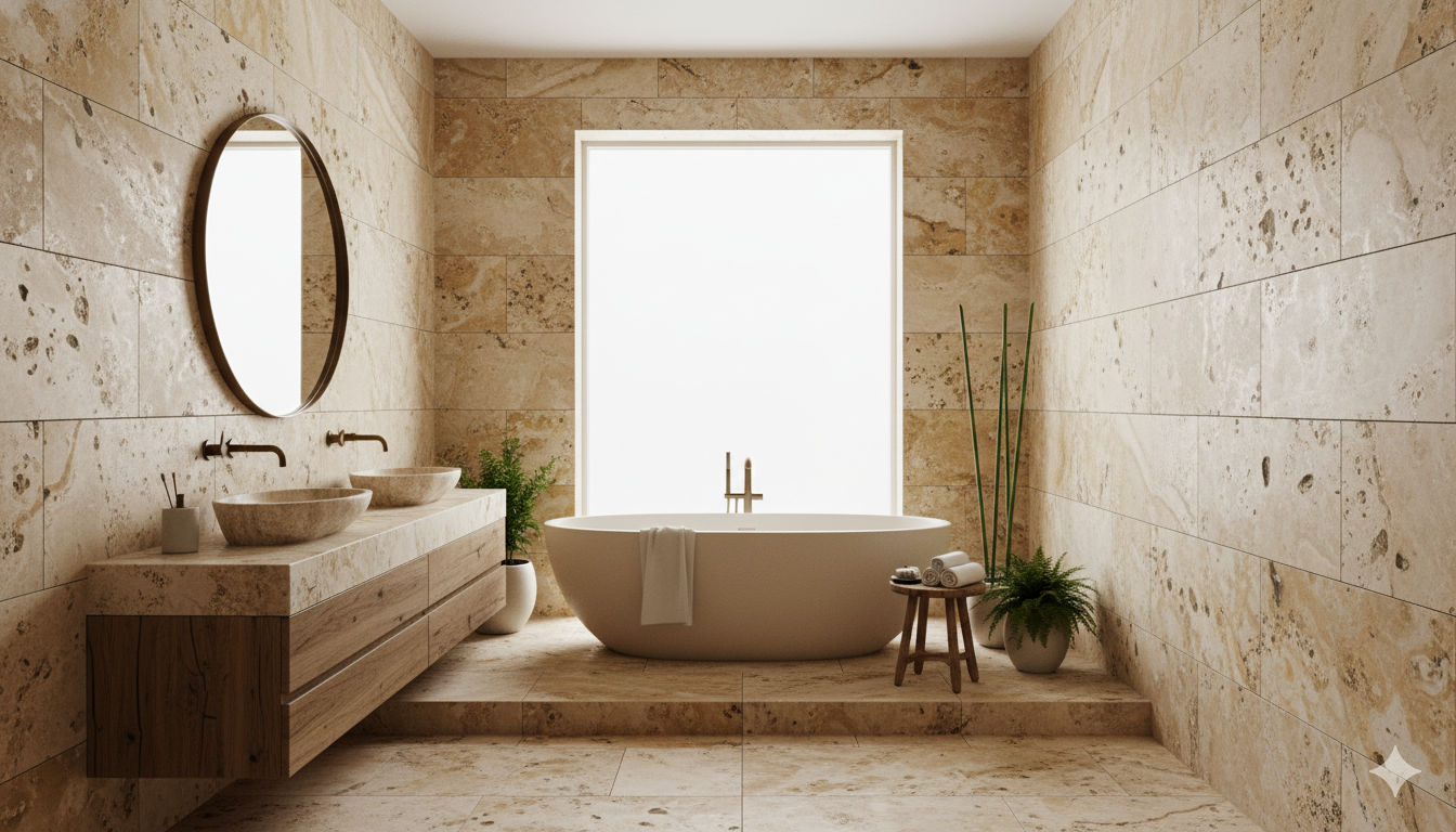 Luxury bathroom ceramic installation Montreal