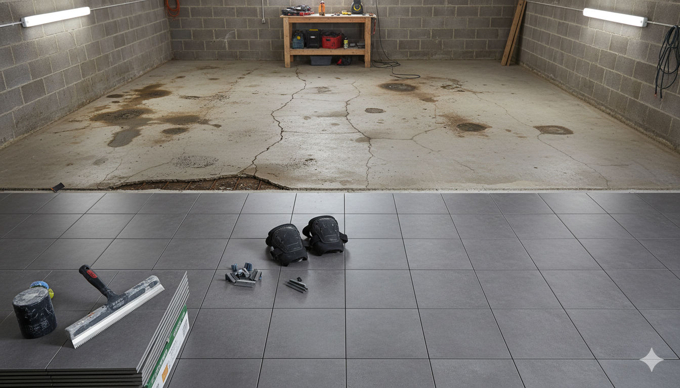 Professional tile work