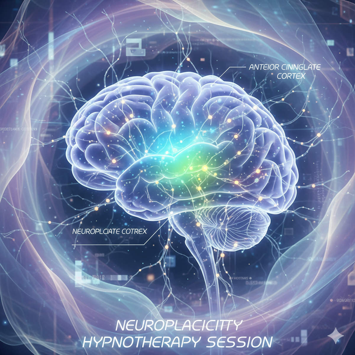 Brain activity and neuroplasticity visualization during hypnotherapy