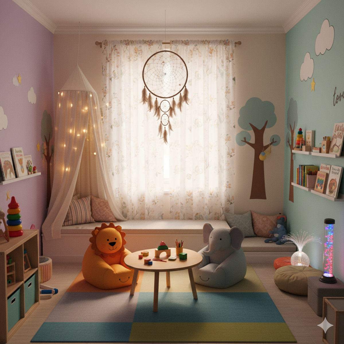 Child-friendly therapy room