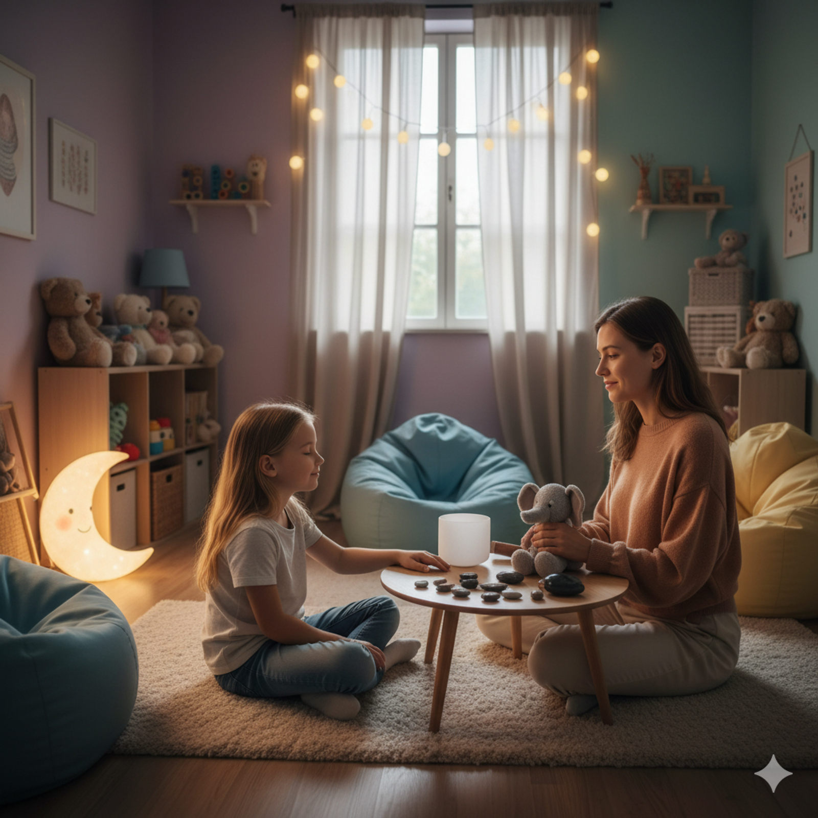 Child hypnotherapy safe environment