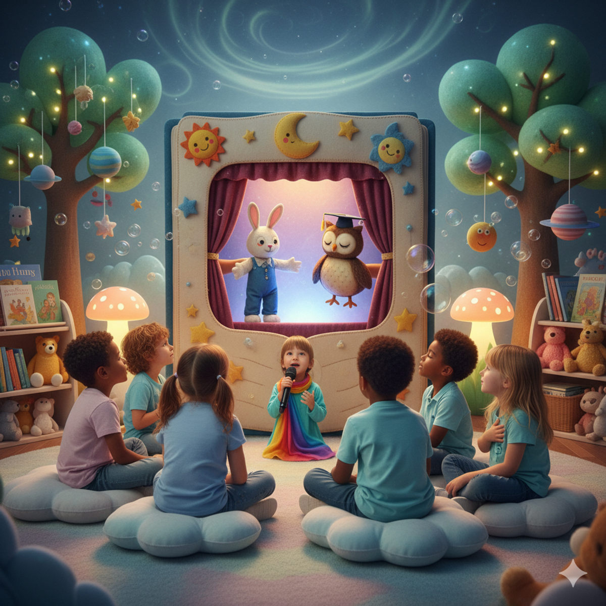 Playful relaxation techniques for children