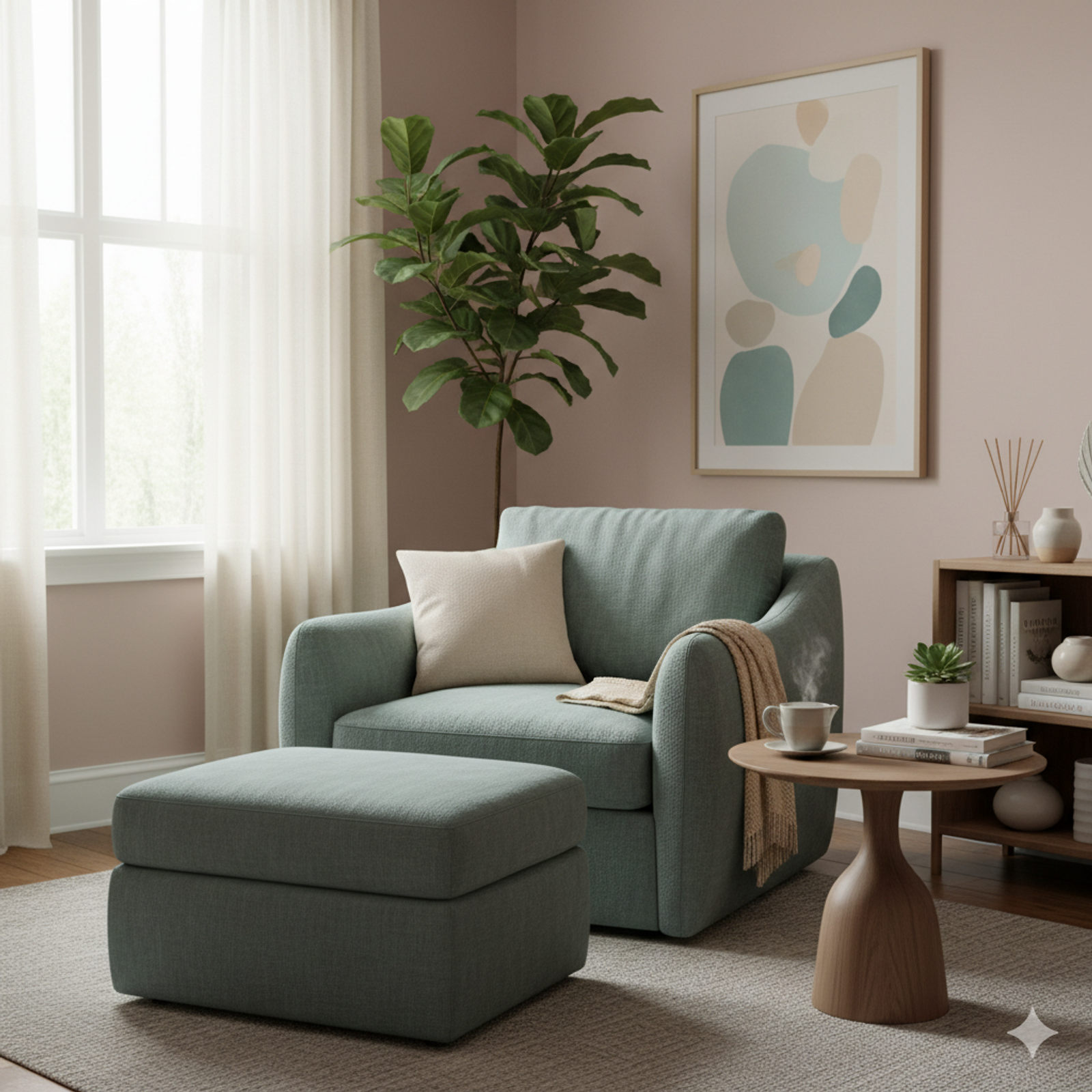 Tranquil therapy office setting (featured header image)