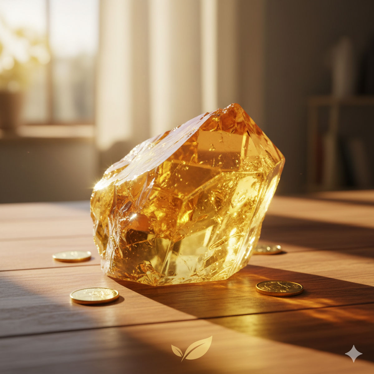 Citrine pierre d'abondance et de confiance en lithothérapie