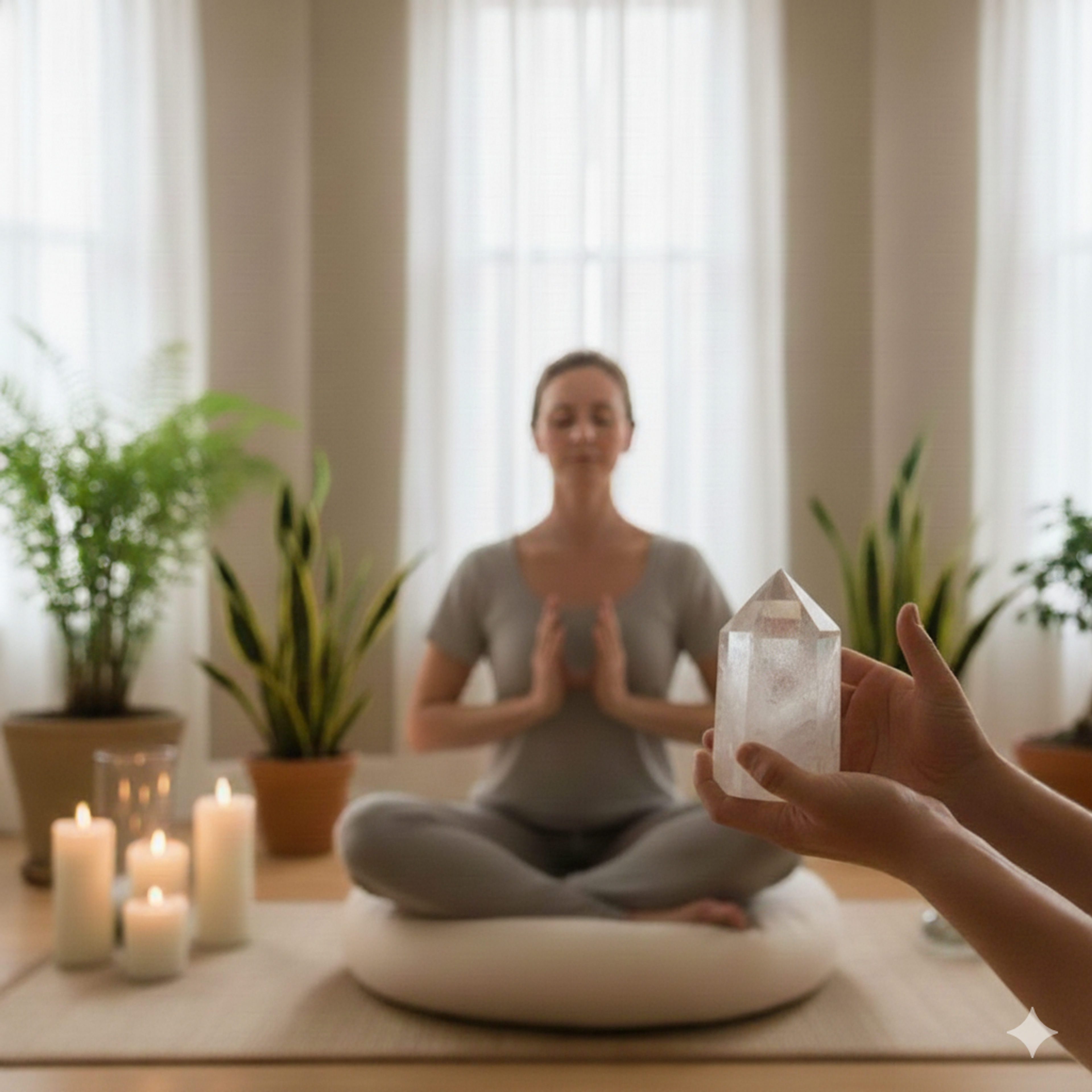 Méditation avec quartz clair - guide complet pour débutants