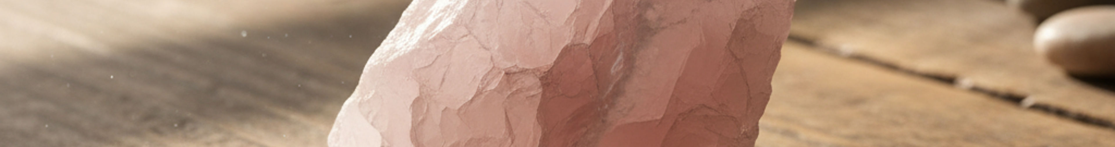 Pierre de quartz rose naturelle pour lithothérapie émotions et bien-être