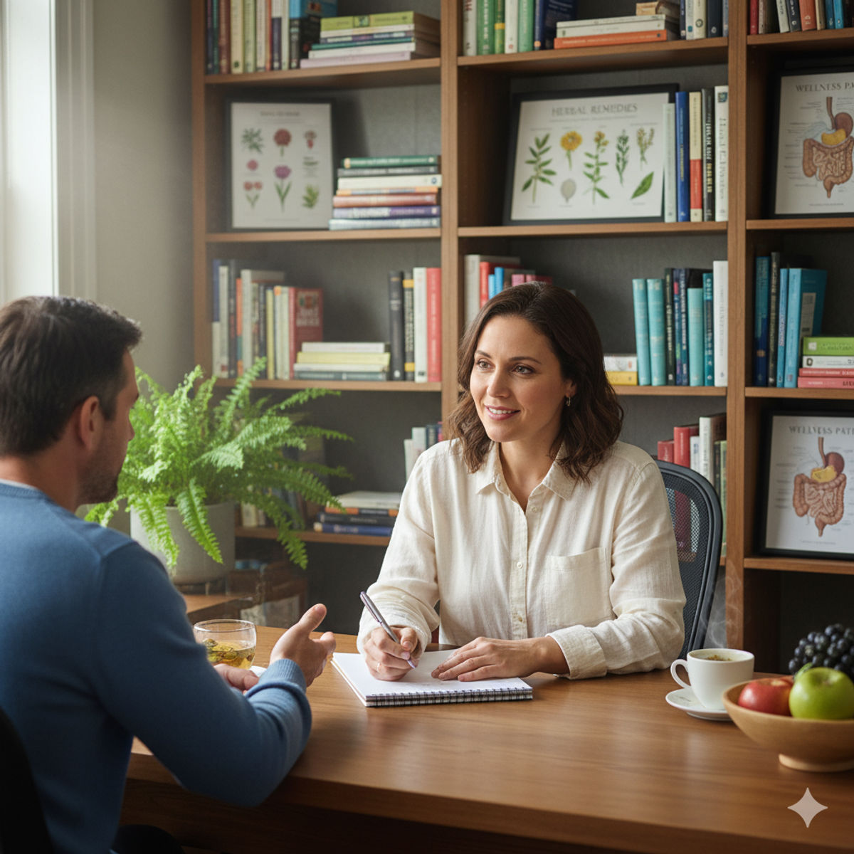 Bilan naturopathique anamnèse détaillée consultation