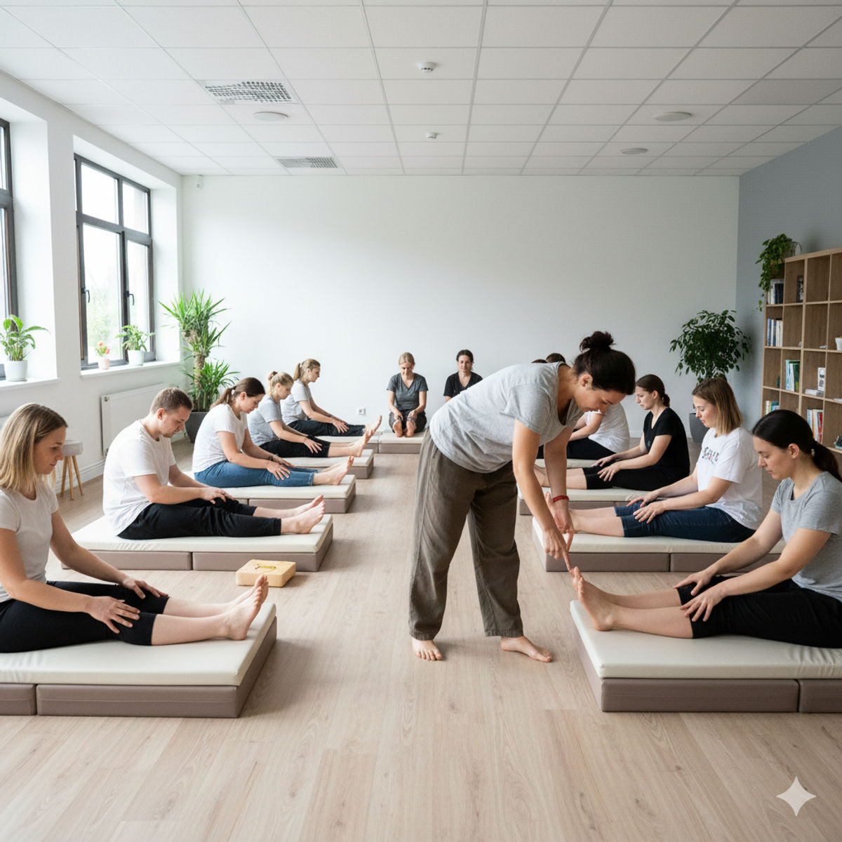 Formation en réflexologie à l'IMBM - apprentissage des techniques digestives et points intestinaux