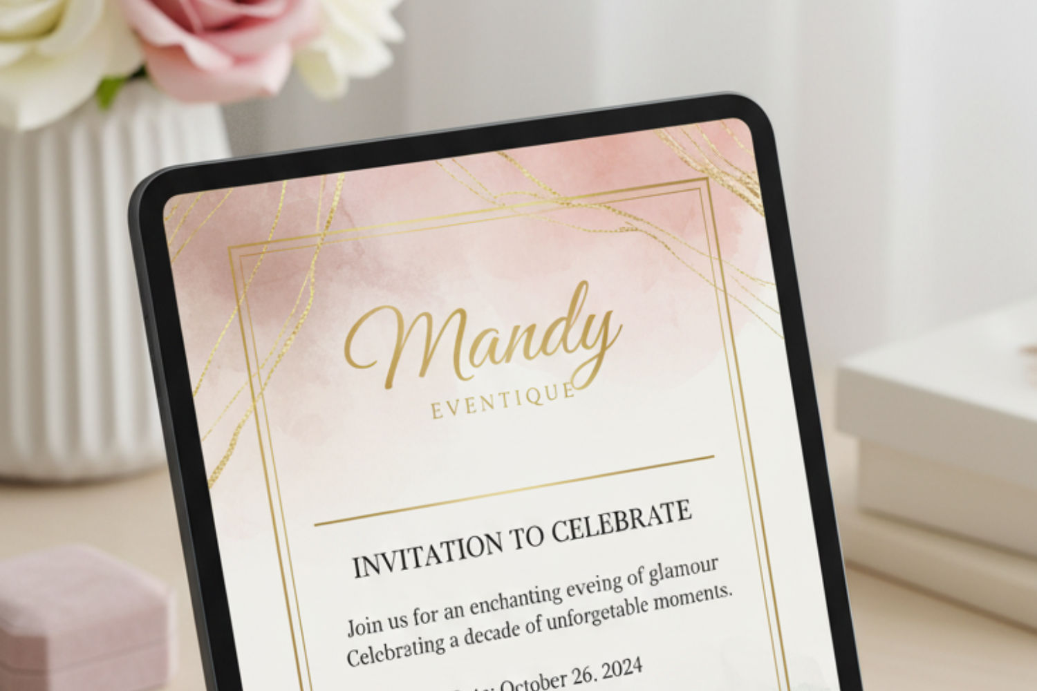 Custom Digital invitations