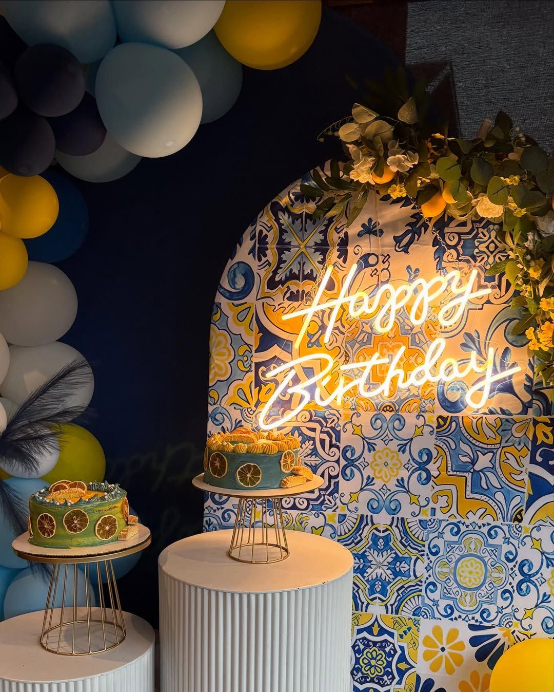 Deluxe Birthday Package with full event styling and decor