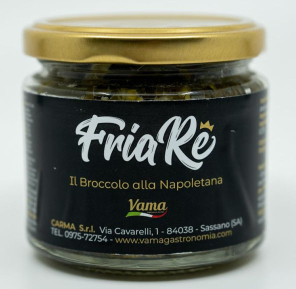 Friare fried friarielli packaged in oil