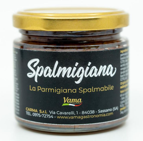 Spalmigiana eggplant parmigiana spread