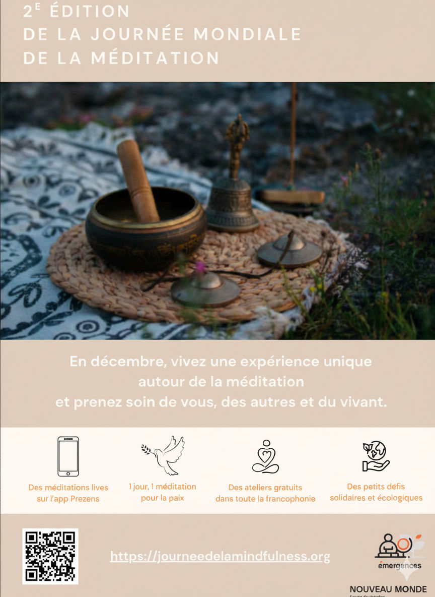 Free Mindfulness Meditation Workshop poster