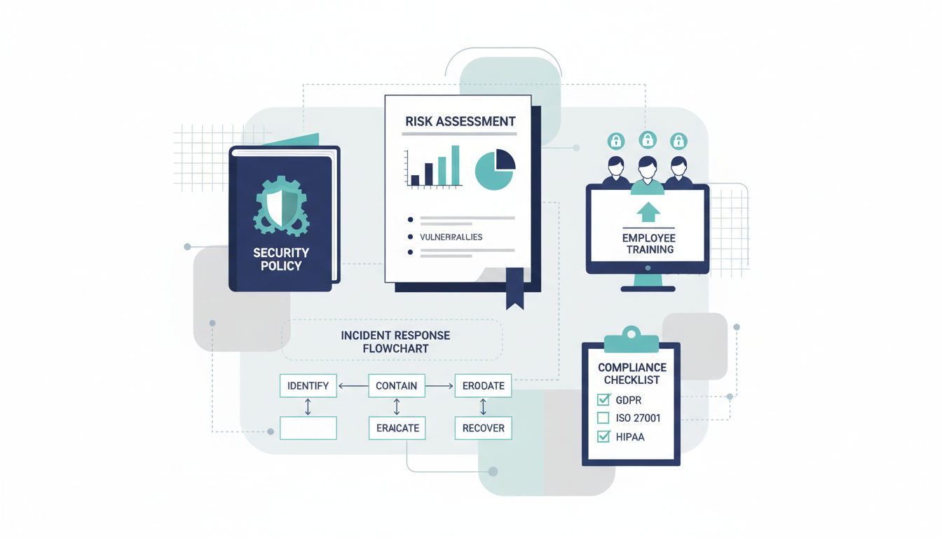 Building a comprehensive web security strategy with risk assessment and security policies