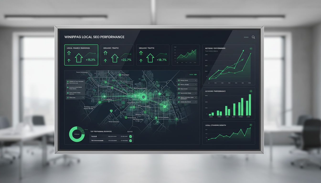 Measuring SEO performance and tracking local search rankings in Winnipeg