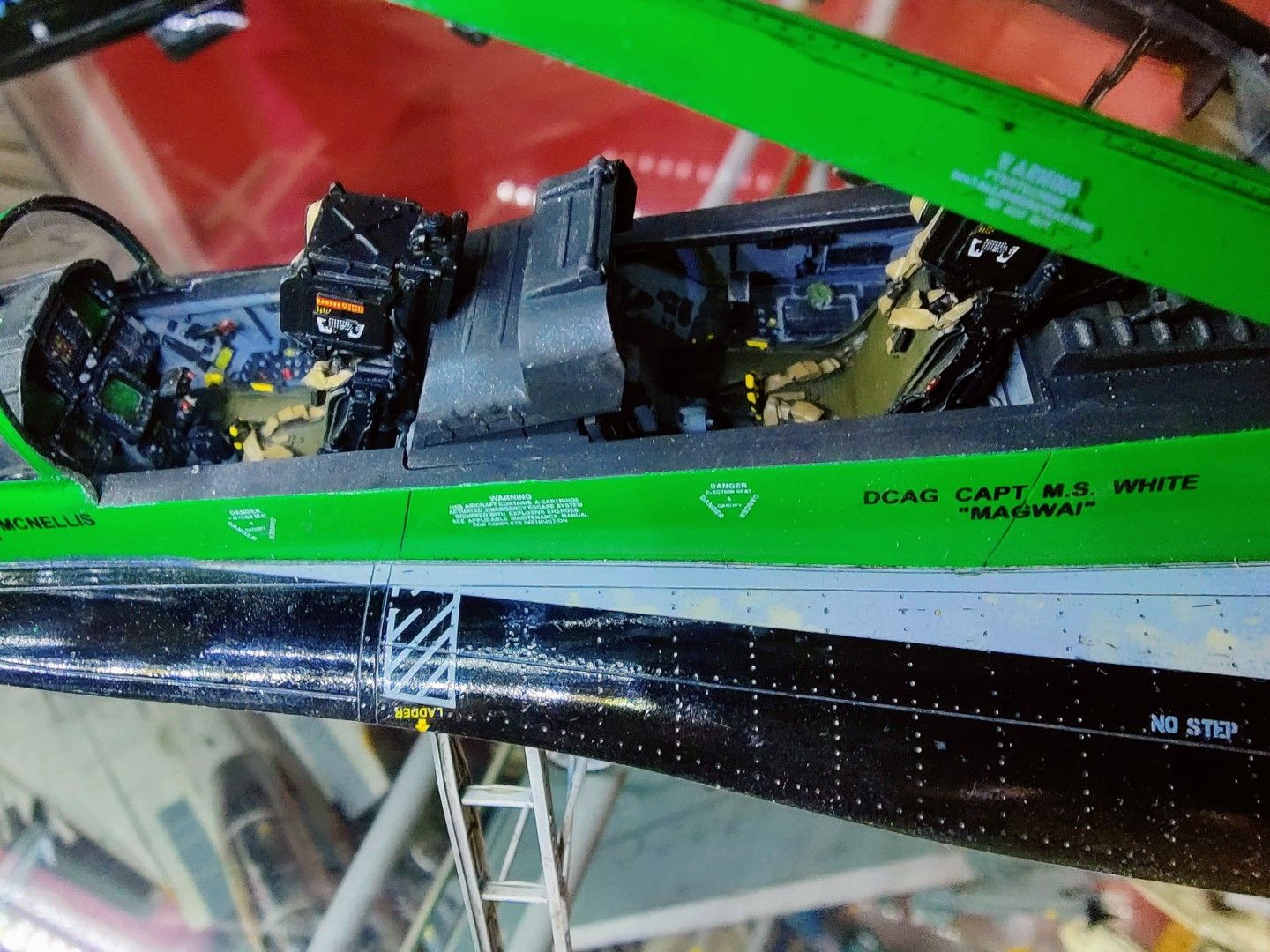 F-18 VFA-195 - Ready for Inspection - Large Scale Planes